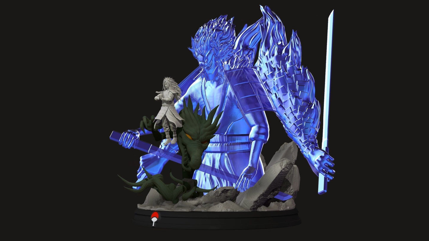 Madara Uchiha With Susanoo - Naruto  - STL 3D Print Files