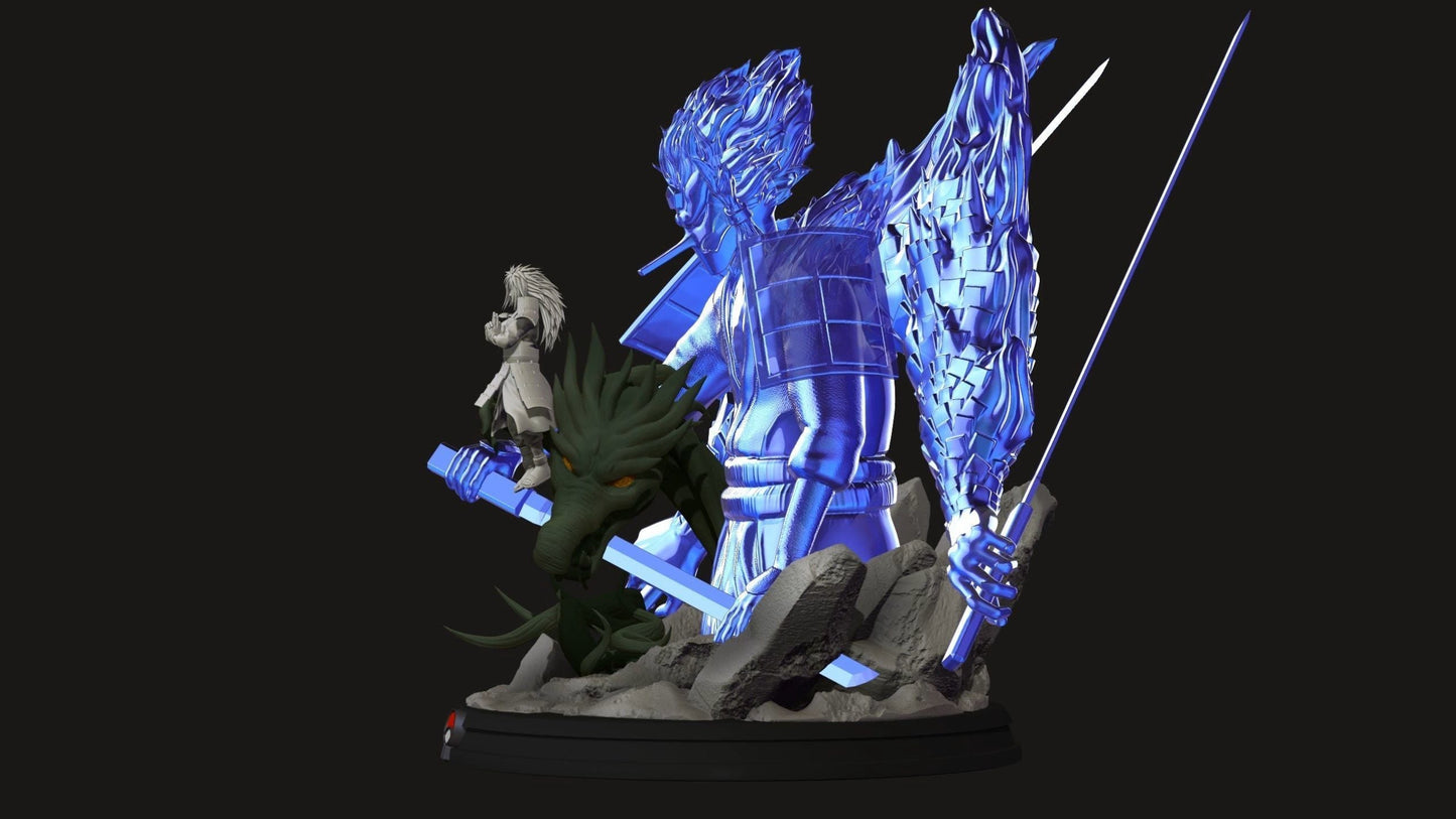 Madara Uchiha With Susanoo - Naruto  - STL 3D Print Files