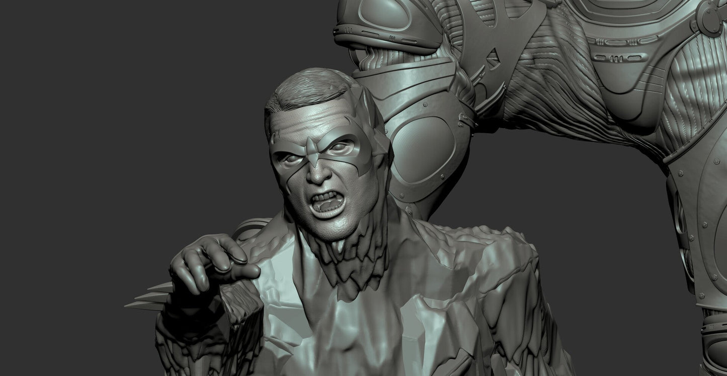 Mr Freeze - Arnold Schwarzenegger - Batman - STL 3D Print Files