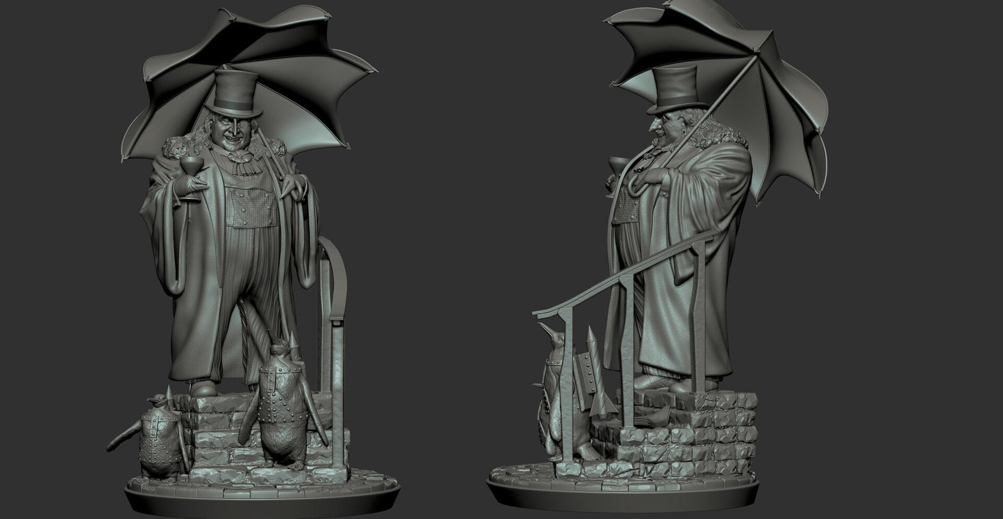 Penguin - Dany DeVito - Batman - STL 3D Print Files