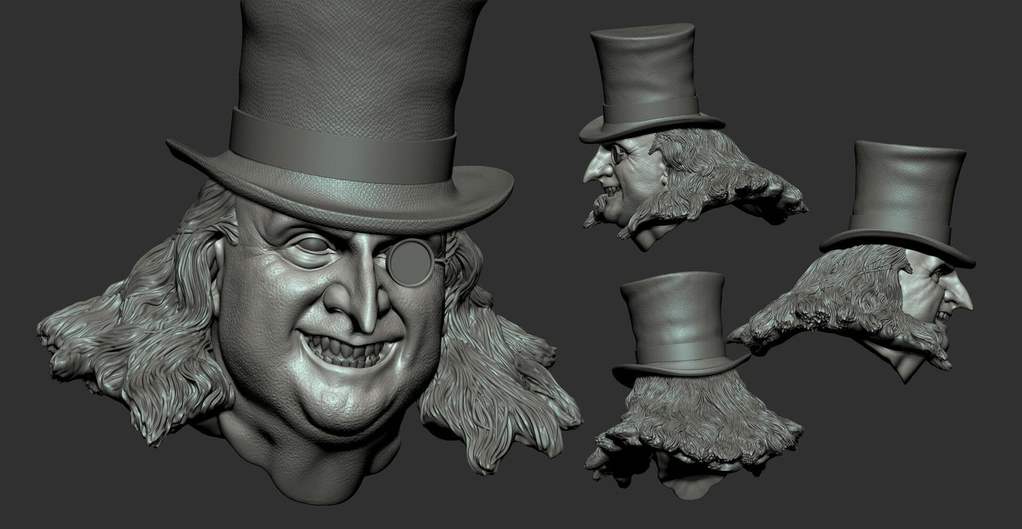 Penguin - Dany DeVito - Batman - STL 3D Print Files