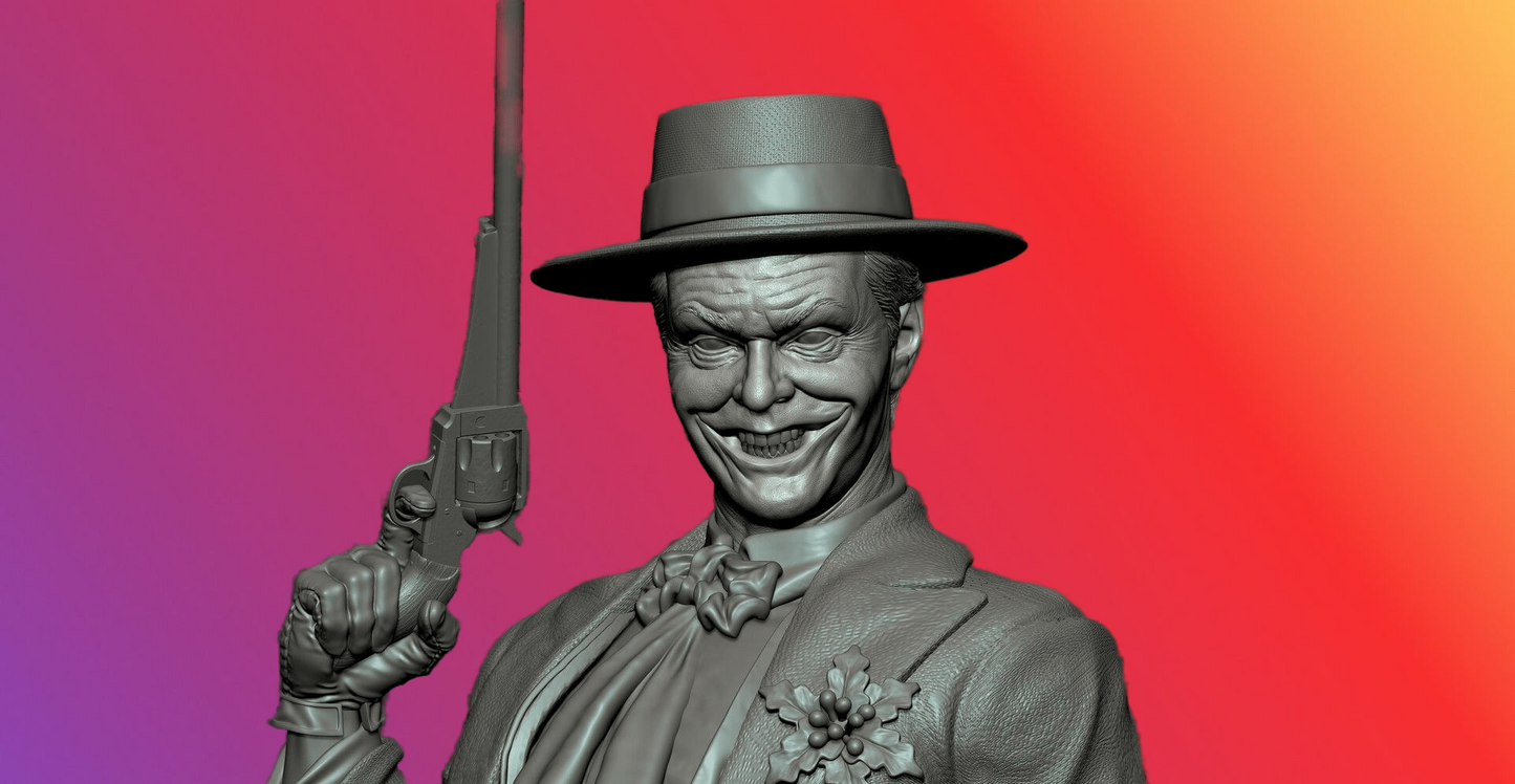 The Joker - Jack Nicholson - STL 3D Print Files