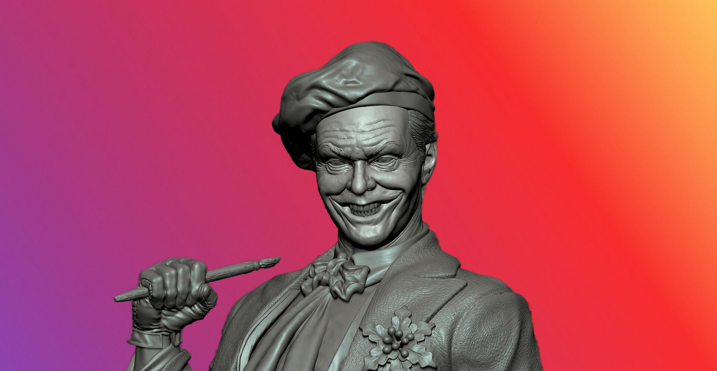 The Joker - Jack Nicholson - STL 3D Print Files