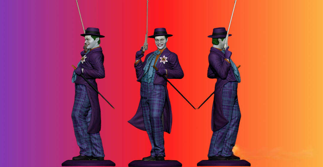 The Joker - Jack Nicholson - STL 3D Print Files