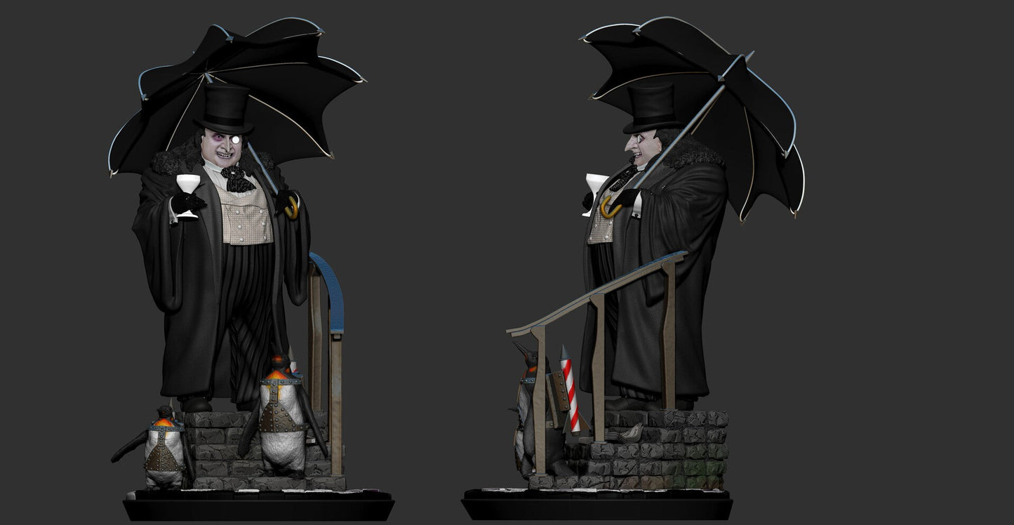 Penguin - Dany DeVito - Batman - STL 3D Print Files