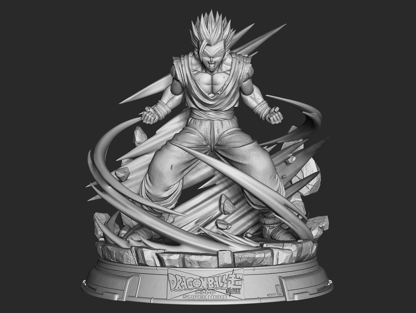 Gohan - Dragon Ball - STL 3D Print Files