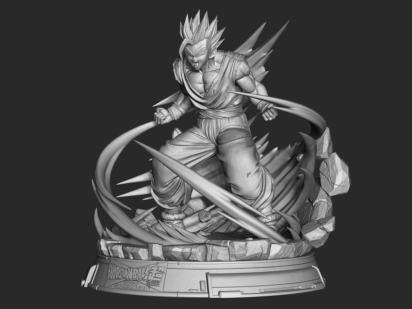 Gohan - Dragon Ball - STL 3D Print Files