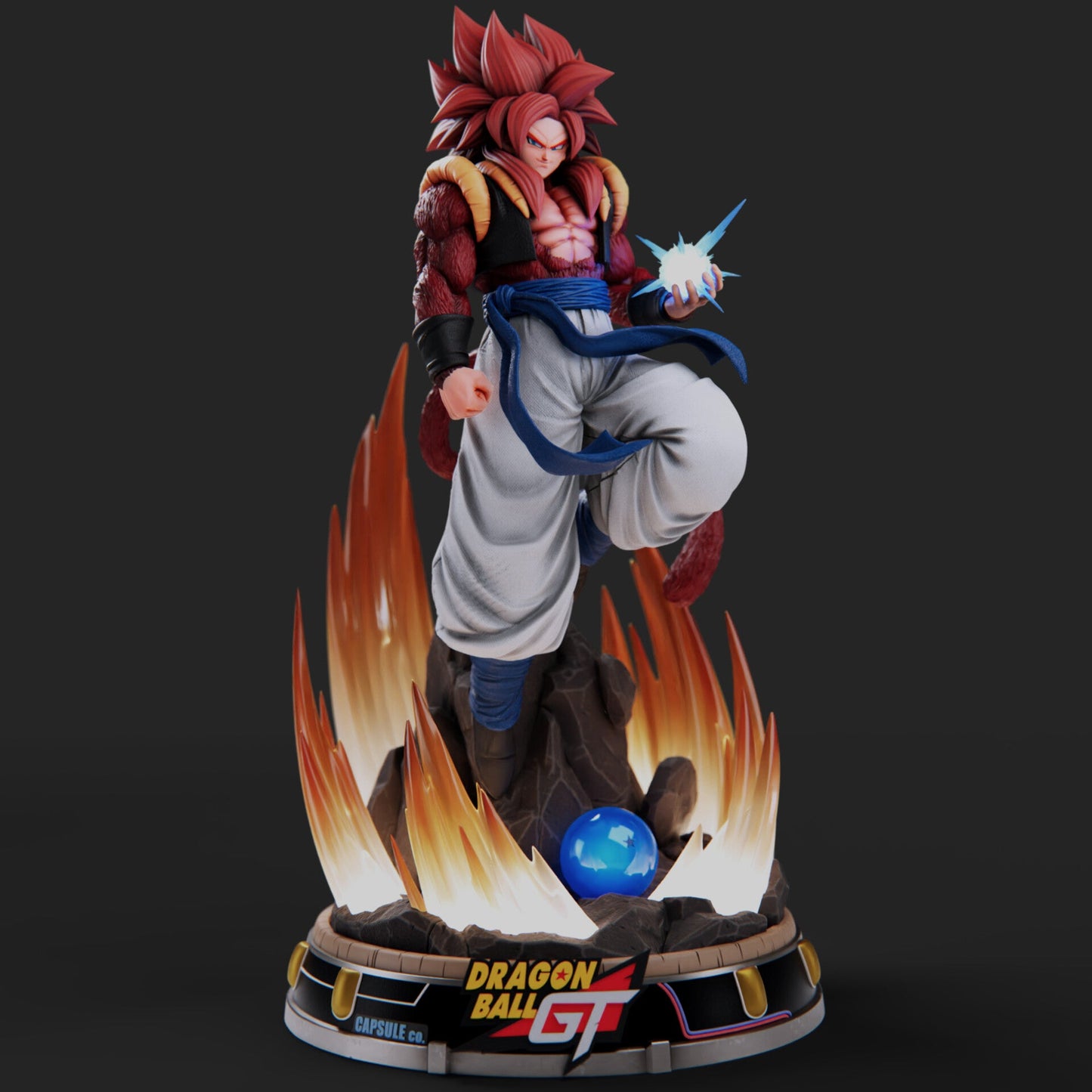 1526 Gogeta SSJ4 - Dragon Ball GT - STL 3D Print Files