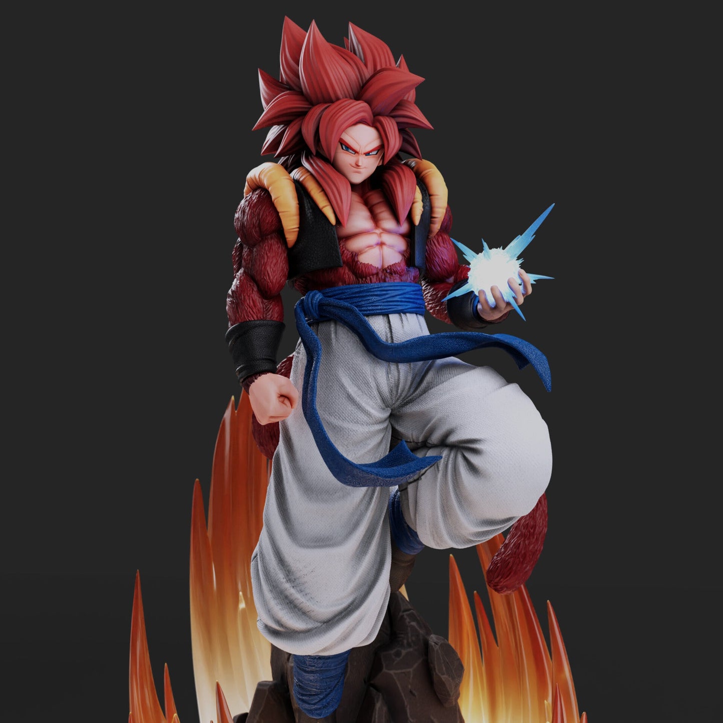 1526 Gogeta SSJ4 - Dragon Ball GT - STL 3D Print Files