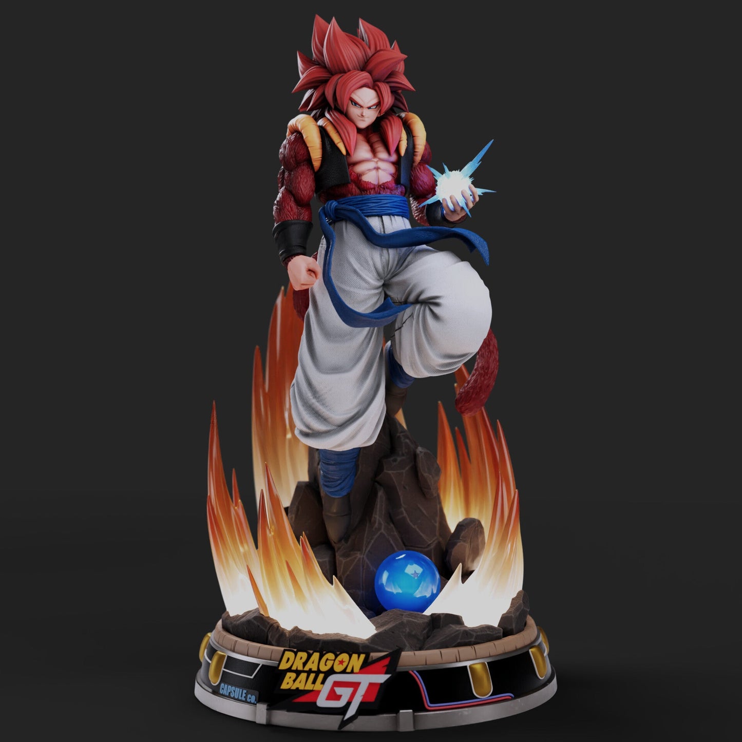 1526 Gogeta SSJ4 - Dragon Ball GT - STL 3D Print Files