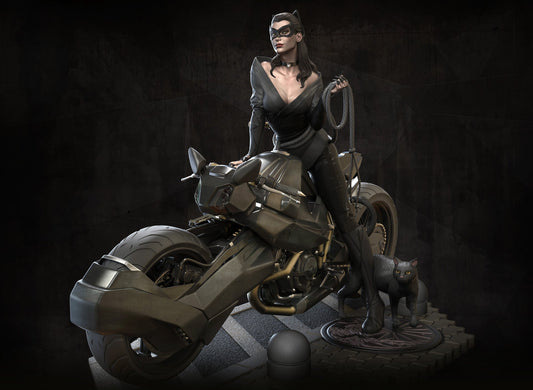 1375 Catwoman - DC Comics  - STL 3D Print Files