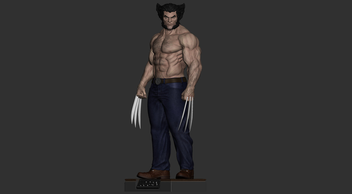 1501 Wolverine - X-MEN - STL 3D Print Files