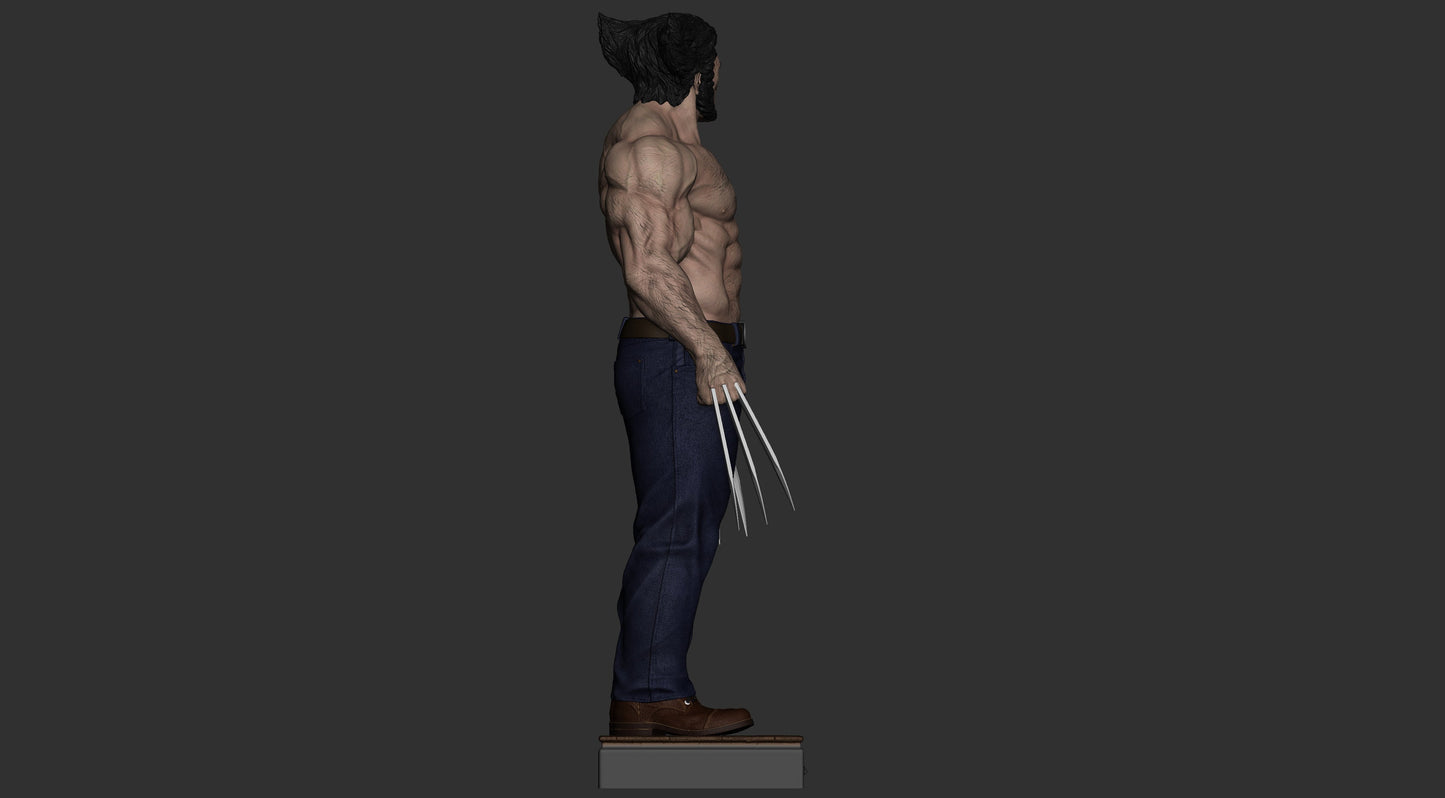 1501 Wolverine - X-MEN - STL 3D Print Files