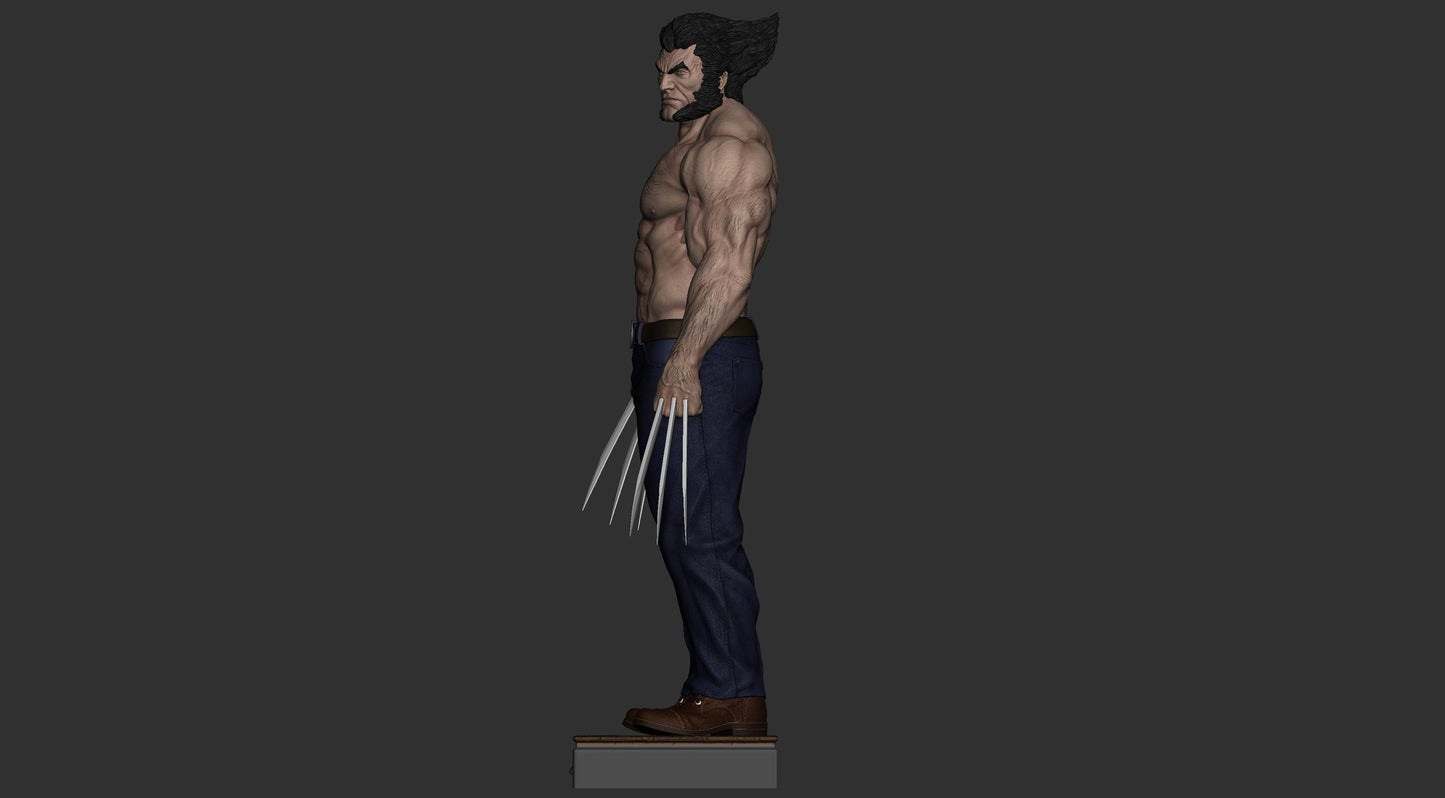 1501 Wolverine - X-MEN - STL 3D Print Files