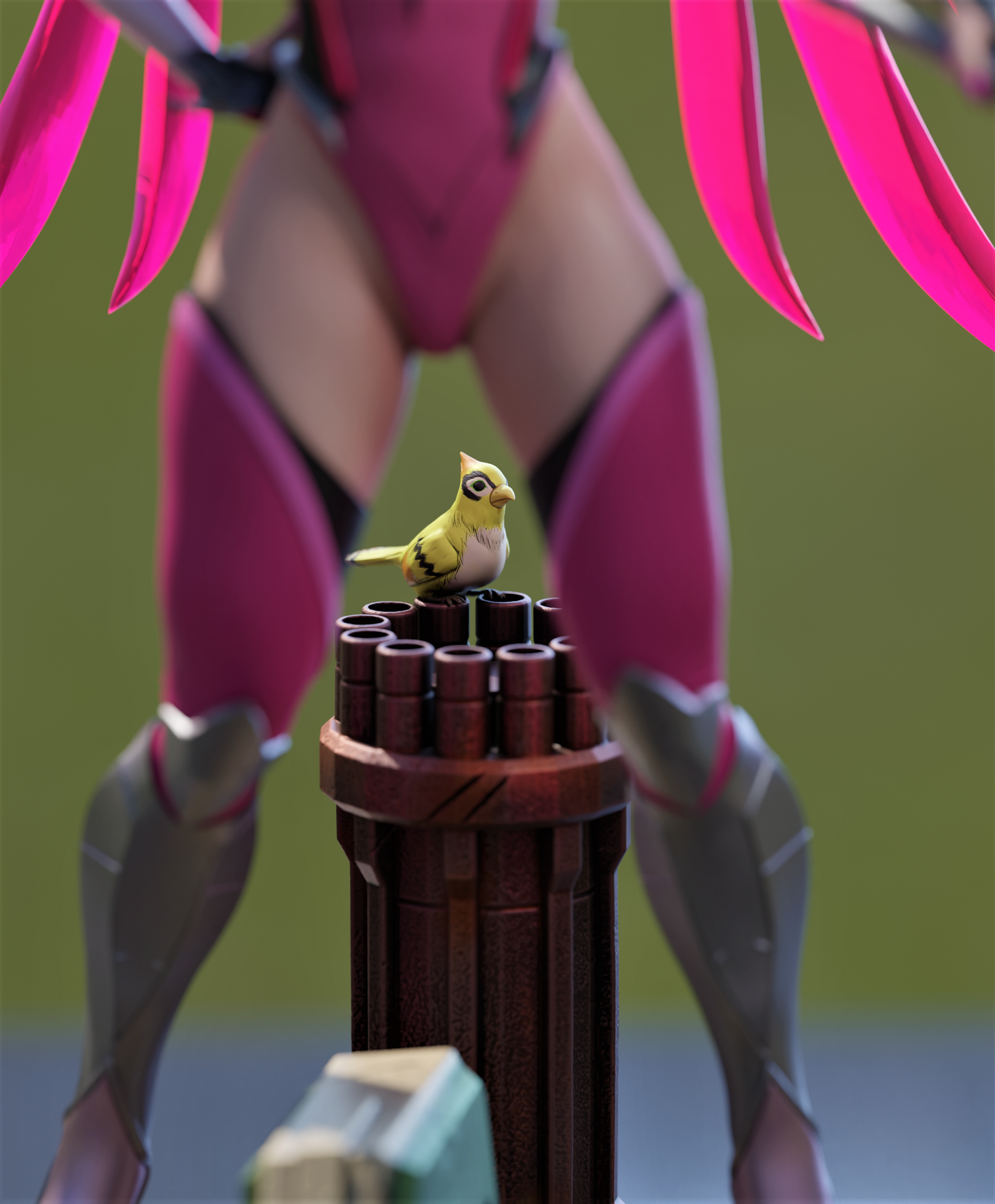 Pink Mercy NSFW - Overwatch - STL 3D Print Files