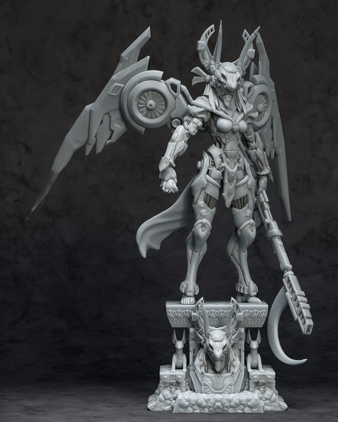 MECHA ANUBIS  - STL 3D Print Files