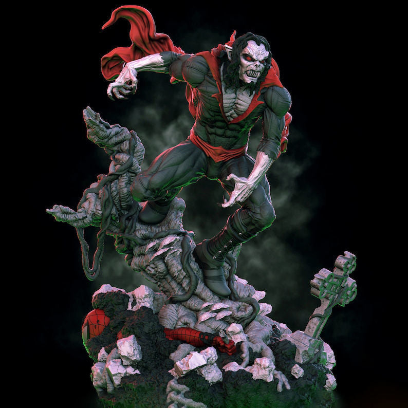 Morbius The Living Vampire - Marvel Comics - STL 3D Print Files