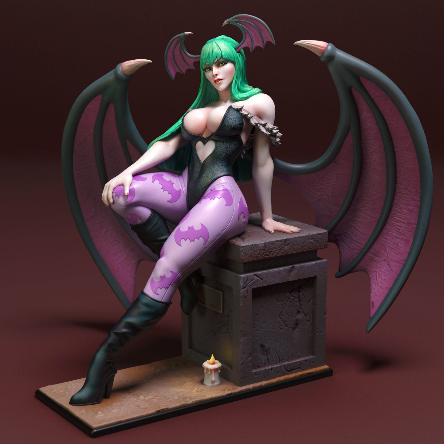 Morrigan NSFW - Darkstalkers - STL 3D Print Files