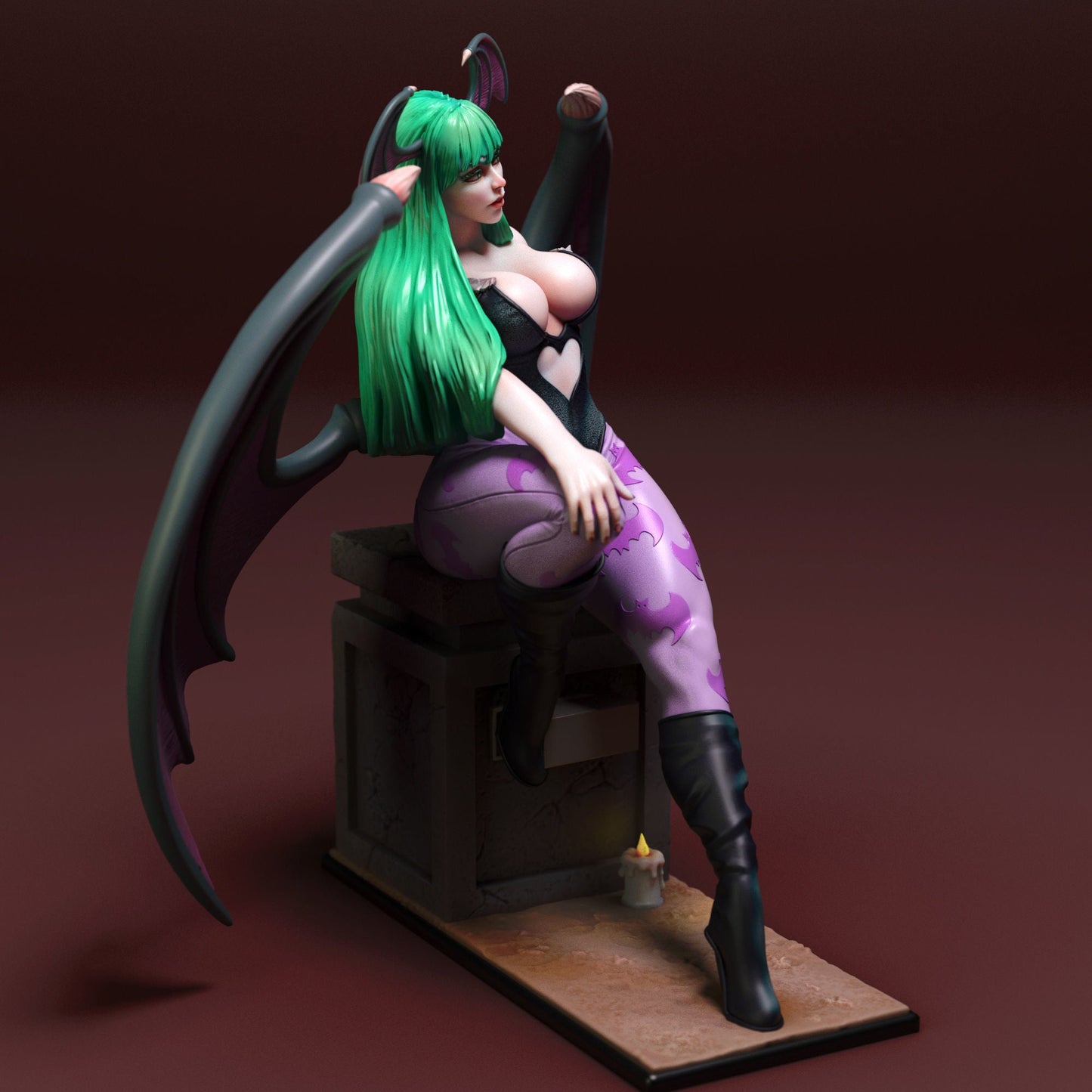 Morrigan NSFW - Darkstalkers - STL 3D Print Files