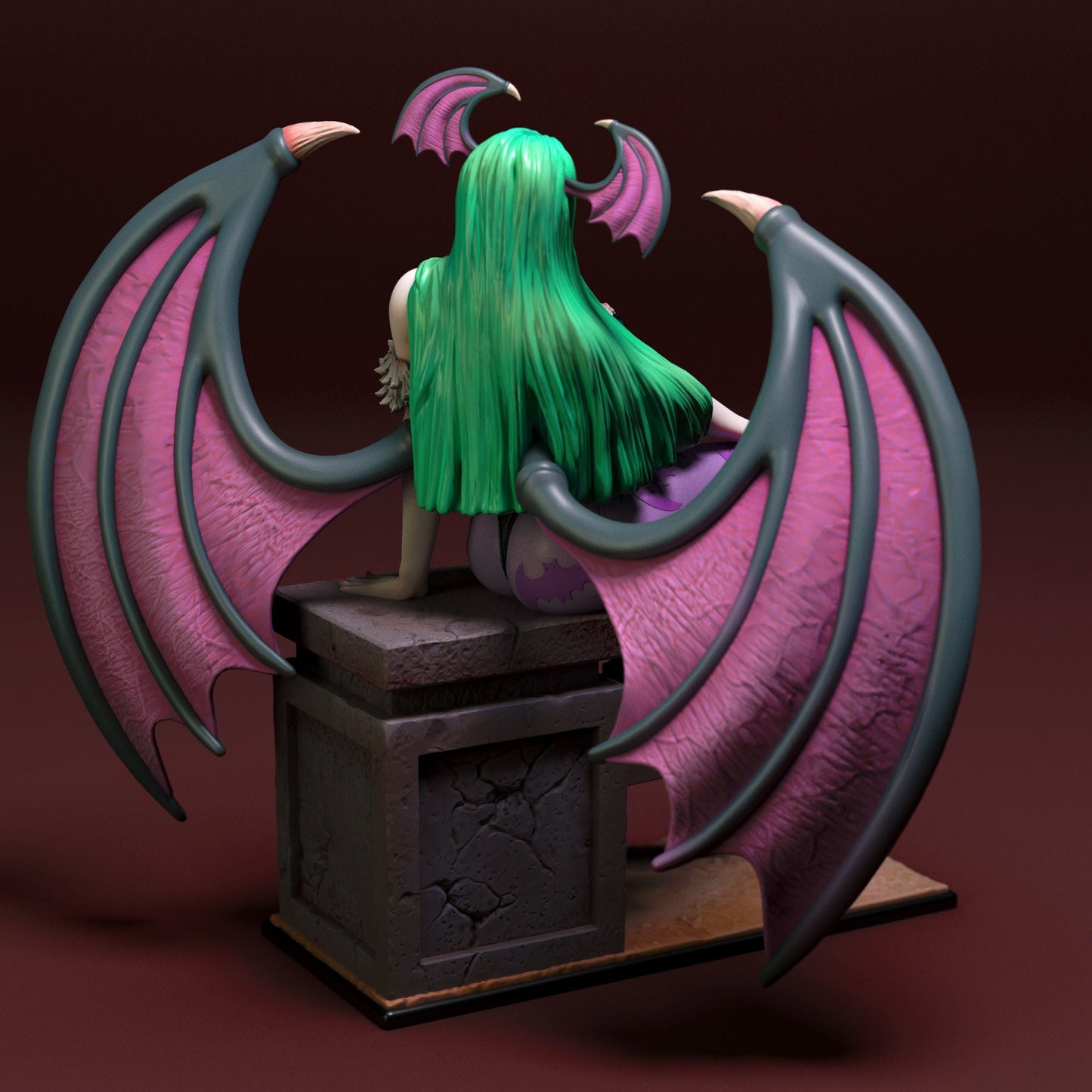 Morrigan NSFW - Darkstalkers - STL 3D Print Files