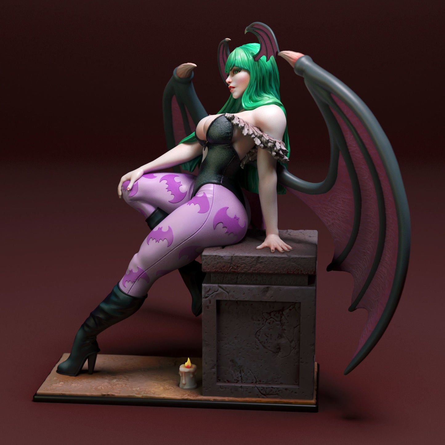 Morrigan NSFW - Darkstalkers - STL 3D Print Files