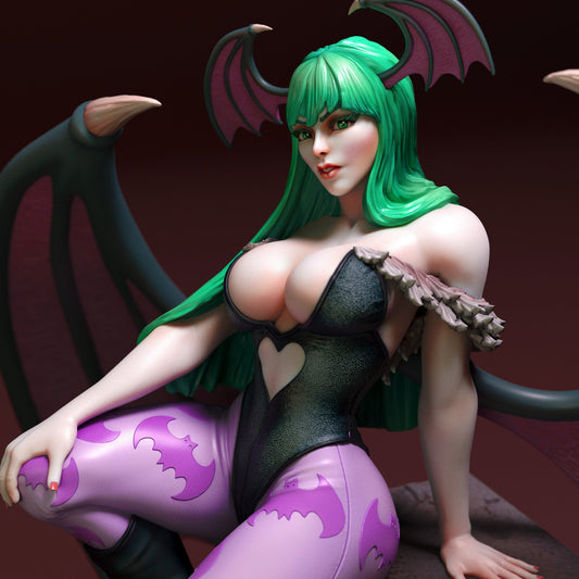 Morrigan NSFW - Darkstalkers - STL 3D Print Files