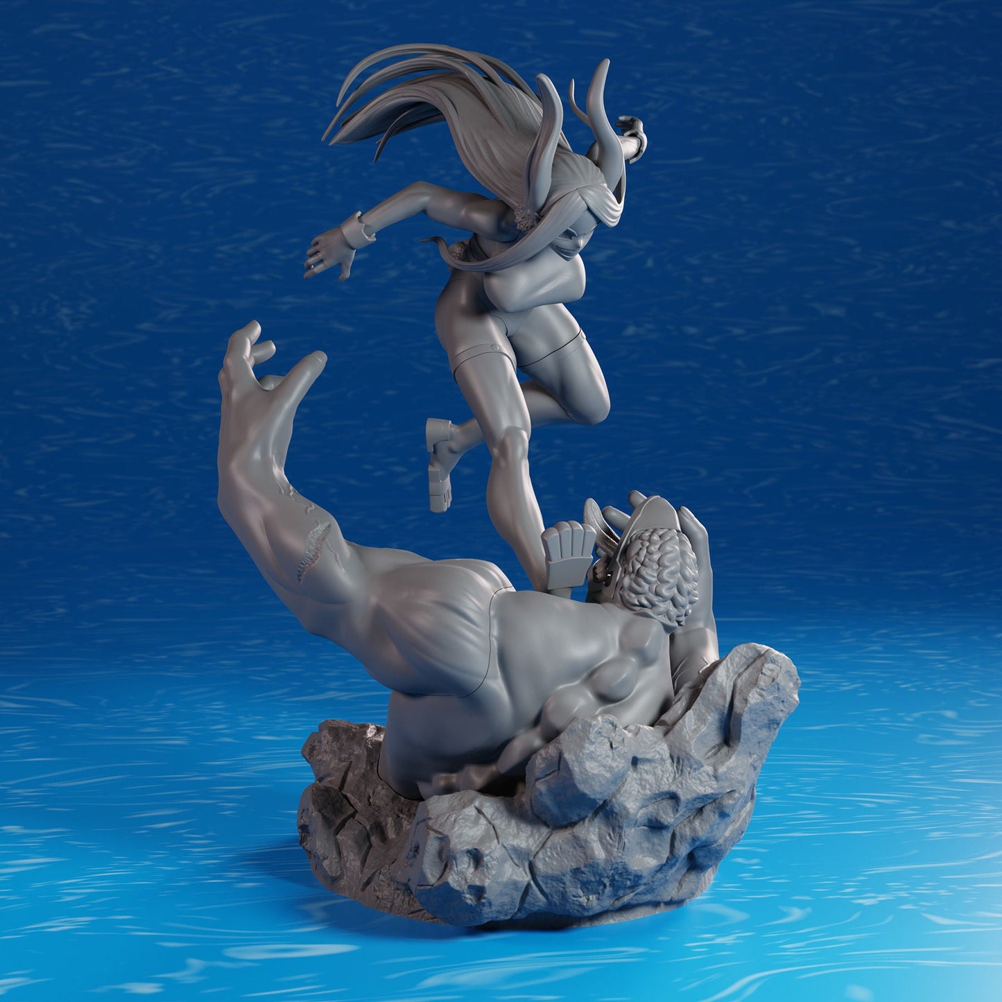 Mirko - My Hero Academia - STL 3D Print Files