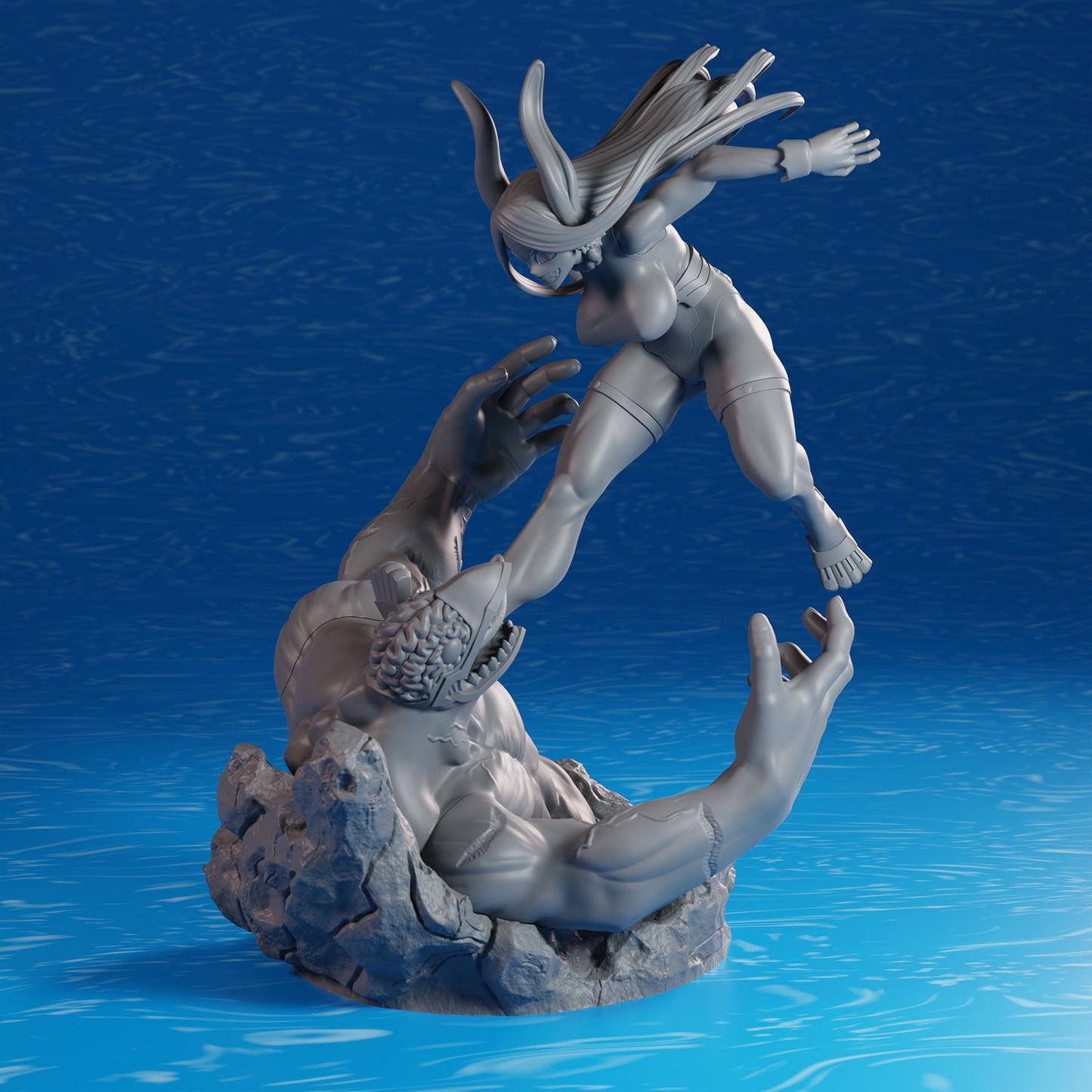 Mirko - My Hero Academia - STL 3D Print Files