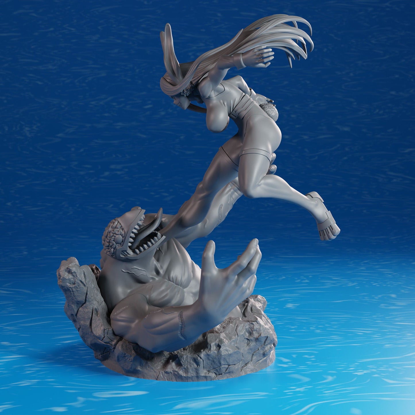 Mirko - My Hero Academia - STL 3D Print Files