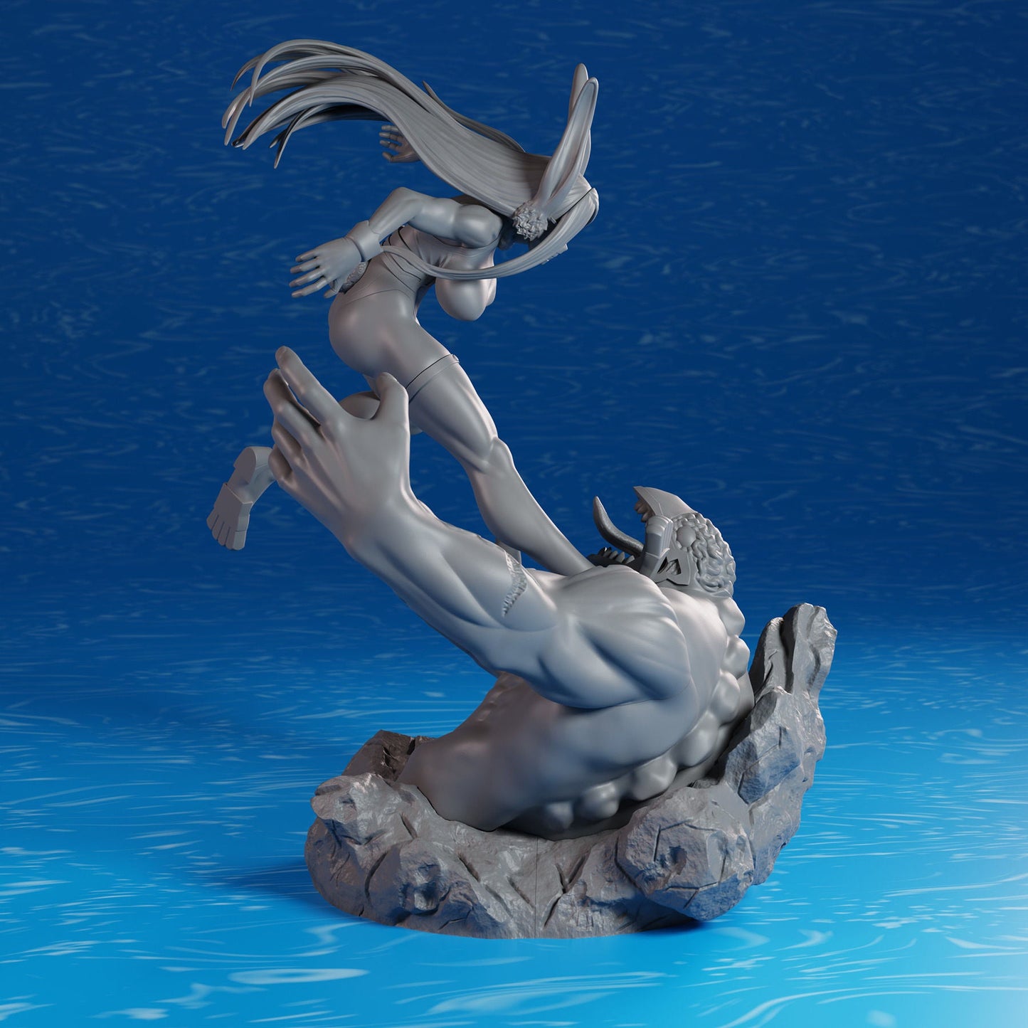 Mirko - My Hero Academia - STL 3D Print Files