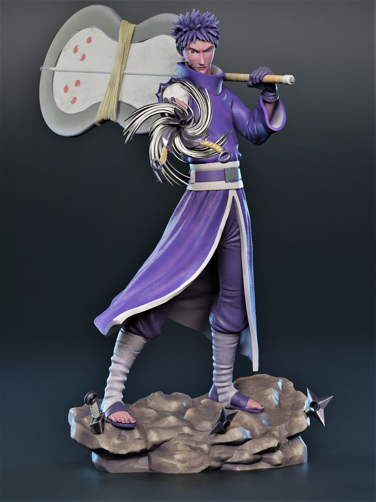 Obito Uchiha - Naruto  - STL 3D Print Files