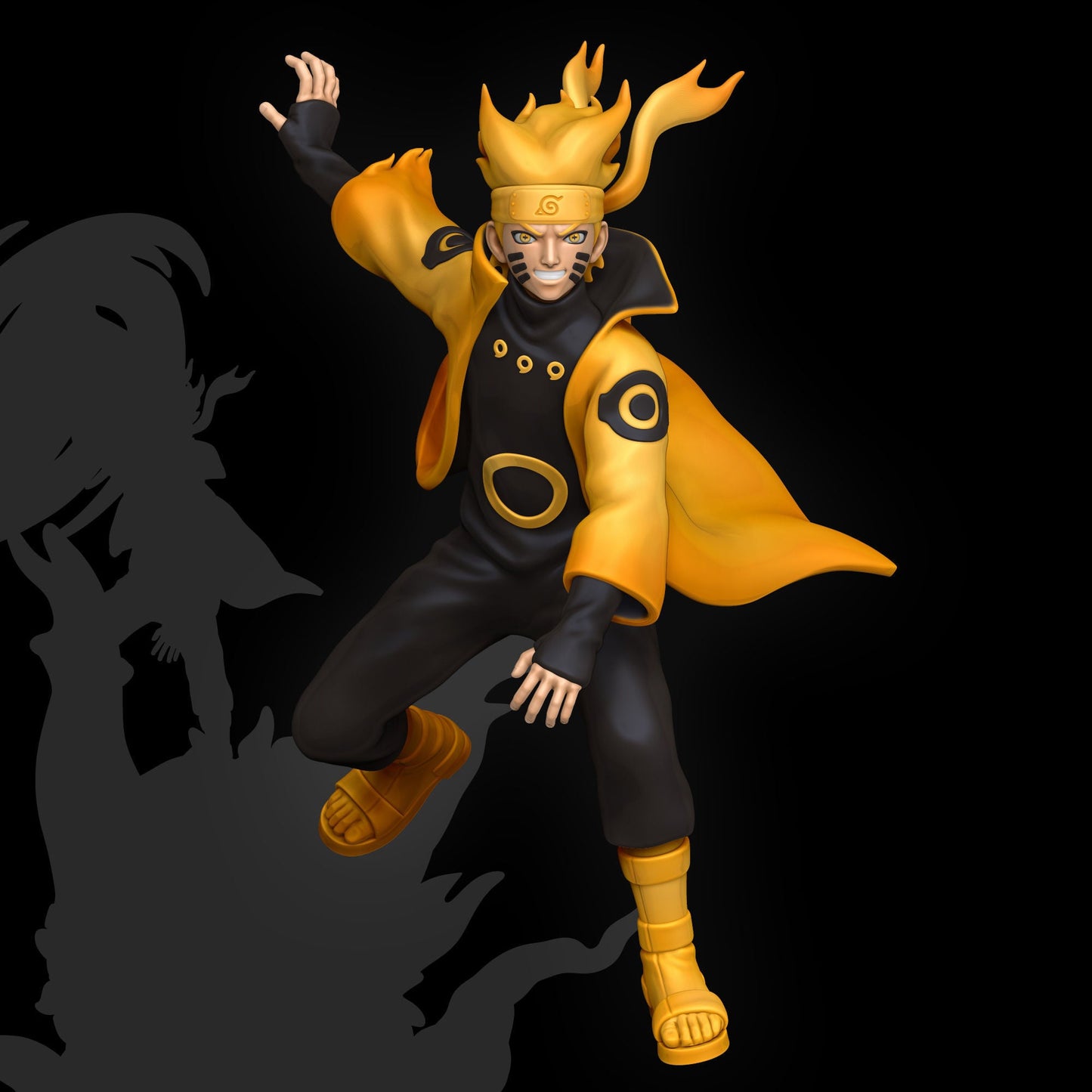 Naruto Six Paths Sage Mode - STL 3D Print Files