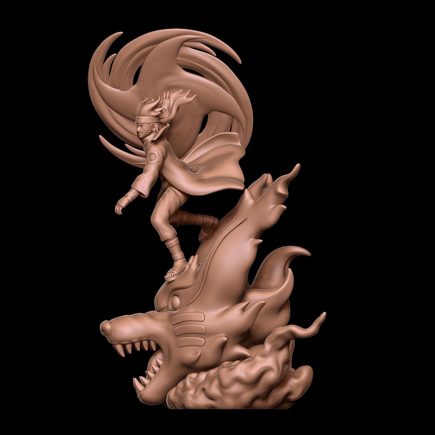 Naruto Six Paths Sage Mode - STL 3D Print Files