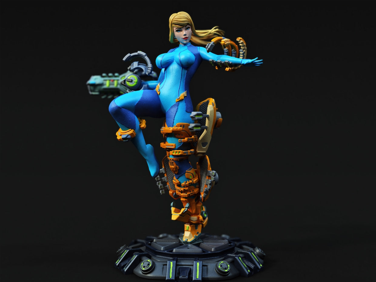 Samus Aran NSFW - STL 3D Print Files