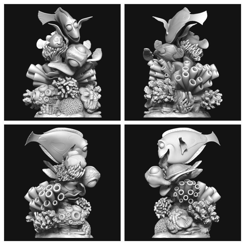 Finding Nemo Diorama - STL 3D Print Files