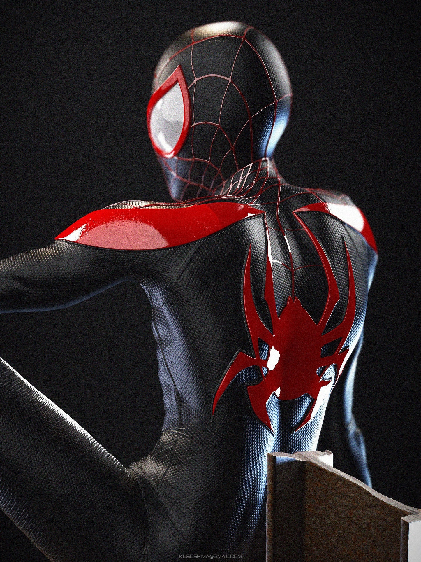 Ultimate Spider-man - Miles Morales - STL 3D Print Files