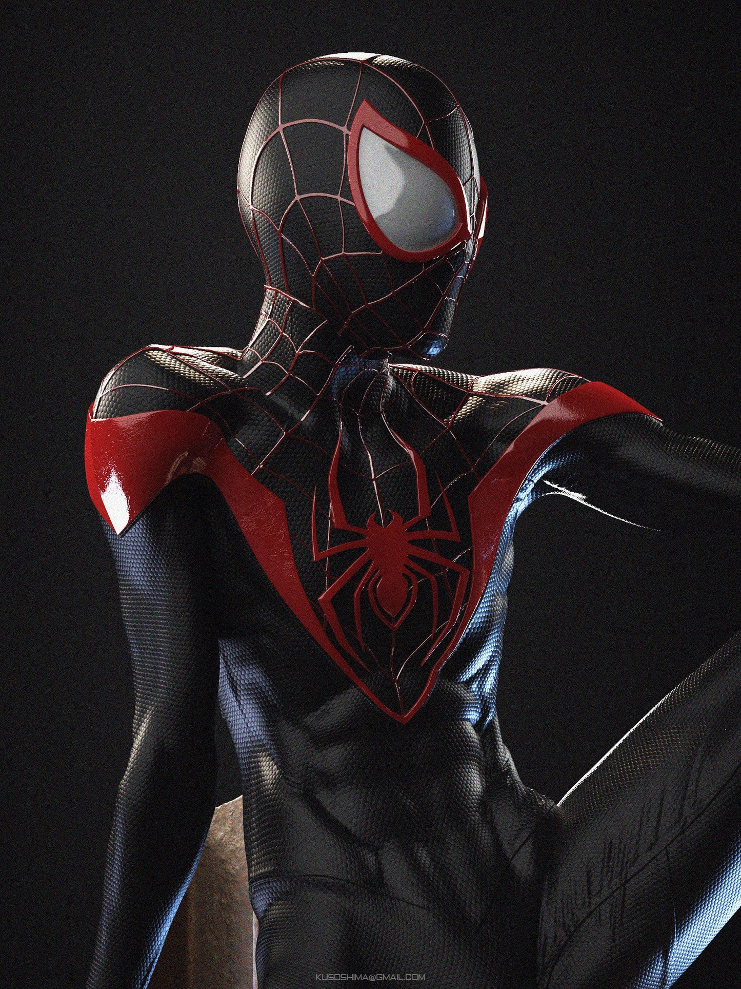 Ultimate Spider-man - Miles Morales - STL 3D Print Files