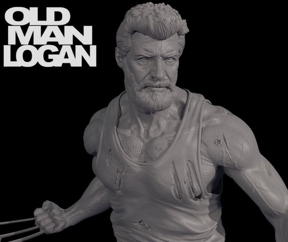 Old Man Logan - Wolverine - STL 3D Print Files