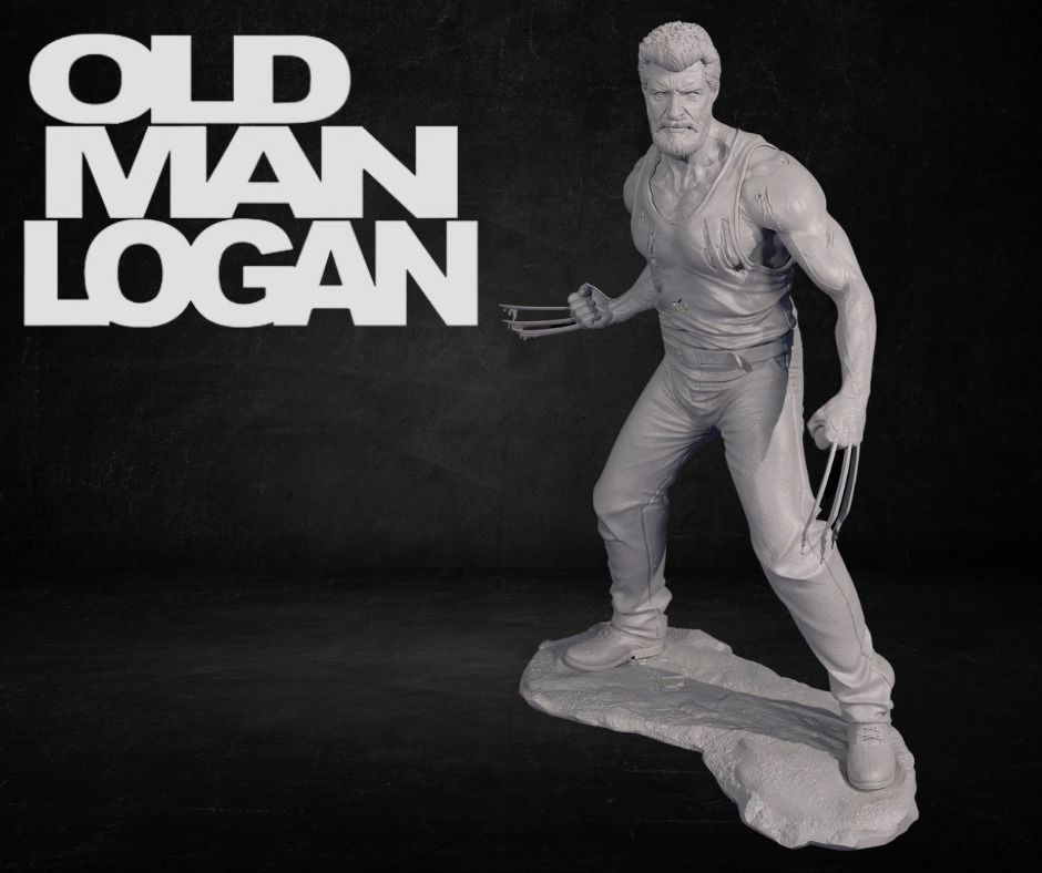 Old Man Logan - Wolverine - STL 3D Print Files