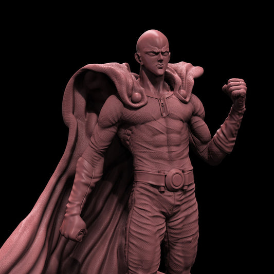 Saitama - One Punch Man - STL 3D Print Files