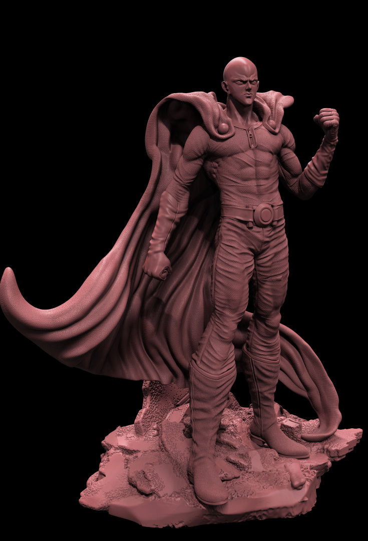 Saitama - One Punch Man - STL 3D Print Files