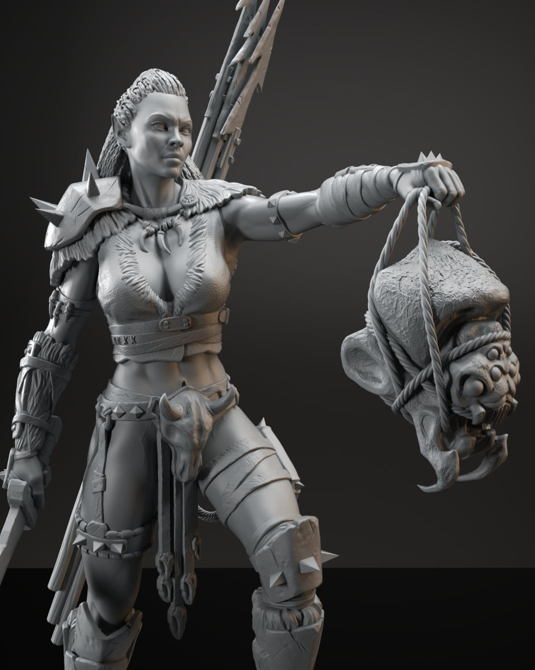 The Orc Hunter - STL 3D Print Files