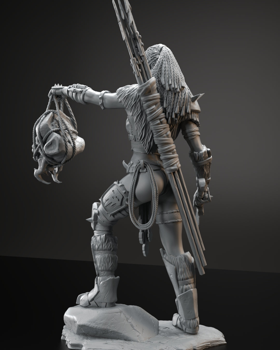 The Orc Hunter - STL 3D Print Files