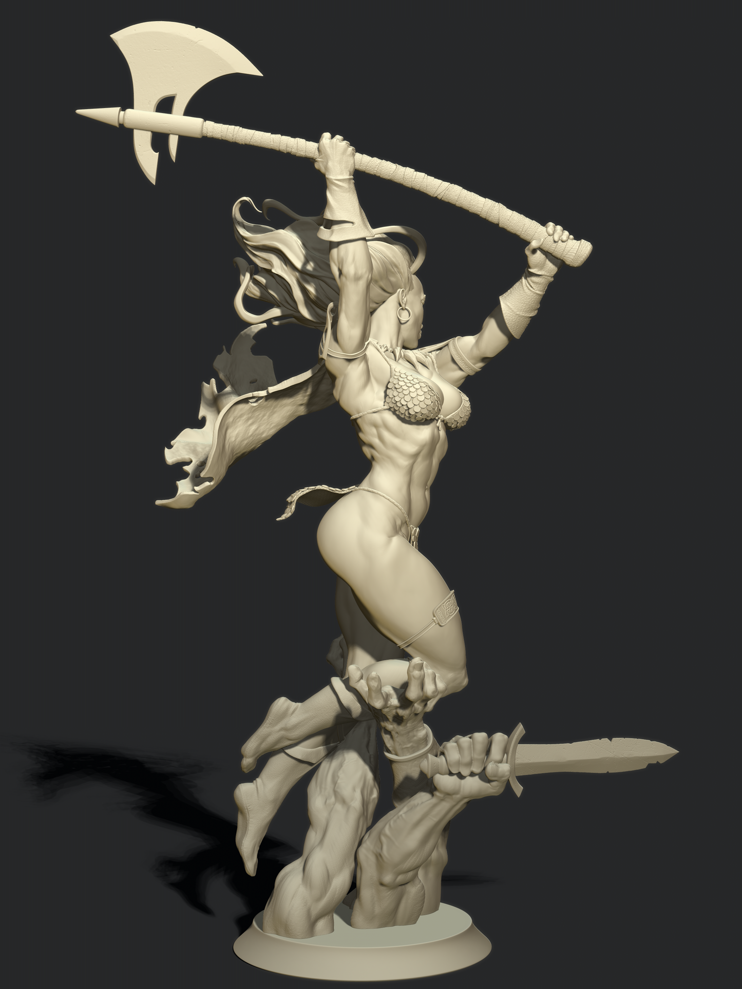 2036 Red Sonja - STL 3D Print Files