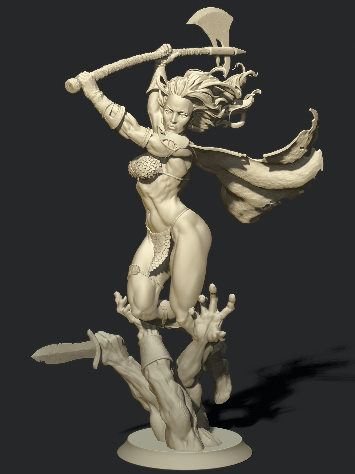 2036 Red Sonja - STL 3D Print Files