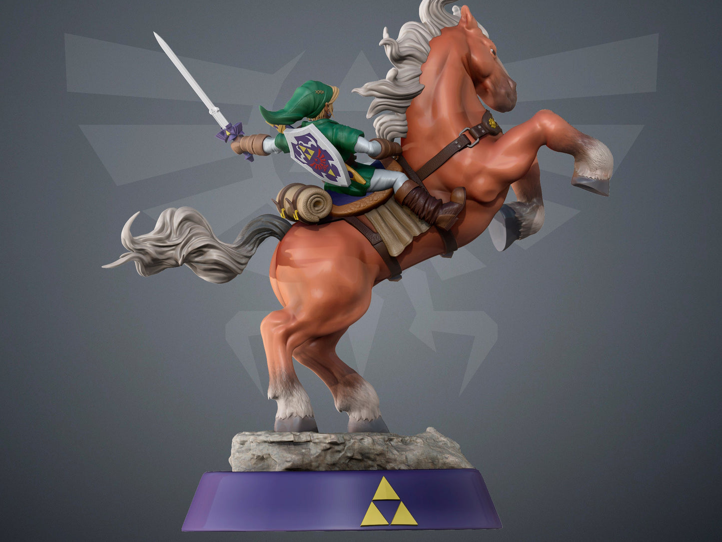 Link & Epona - The Legend of Zelda - STL 3D Print Files