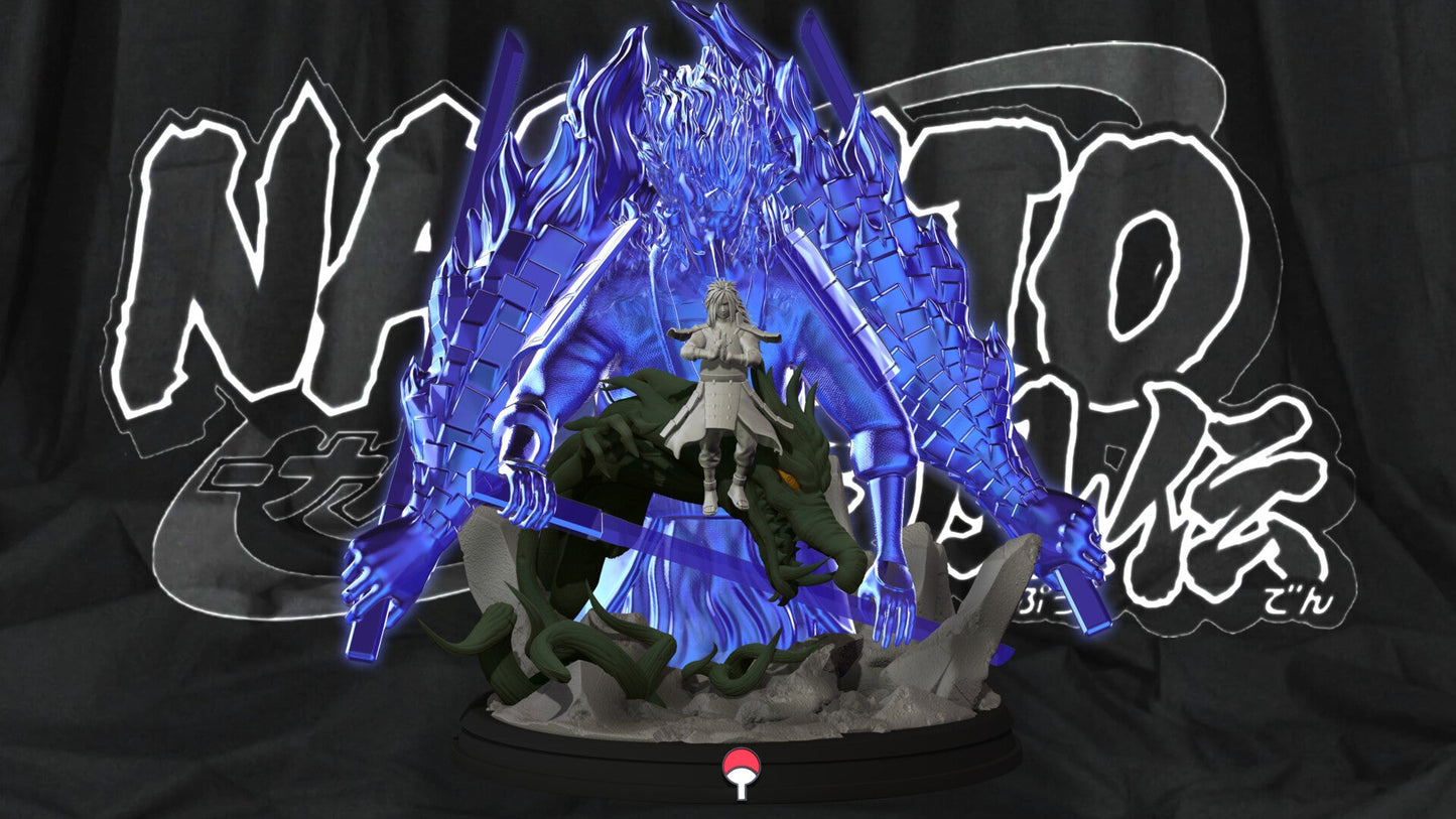 Madara Uchiha With Susanoo - Naruto  - STL 3D Print Files