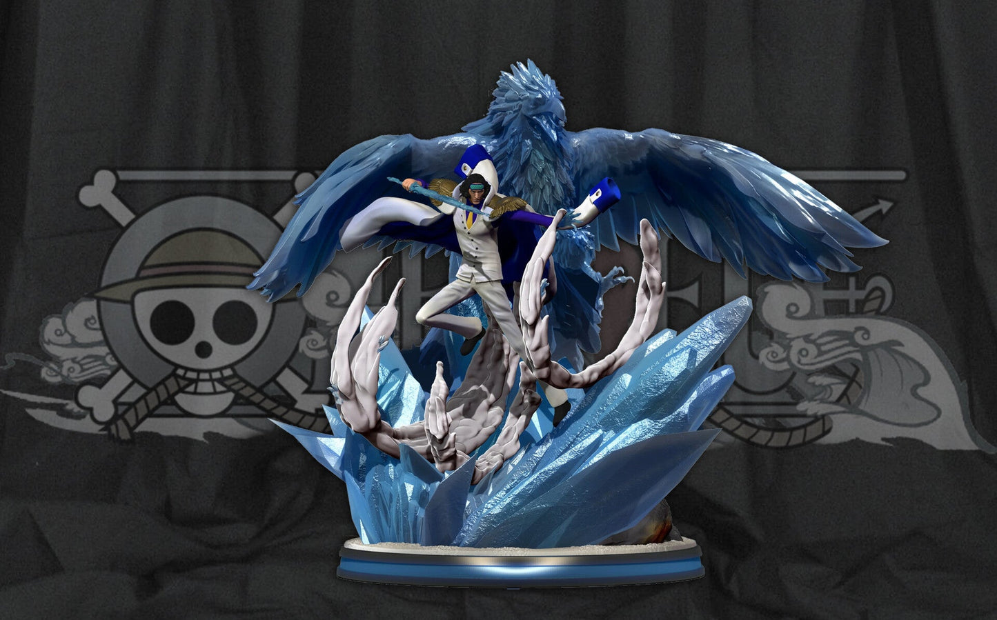 Kuzan - One Piece - STL 3D Print Files