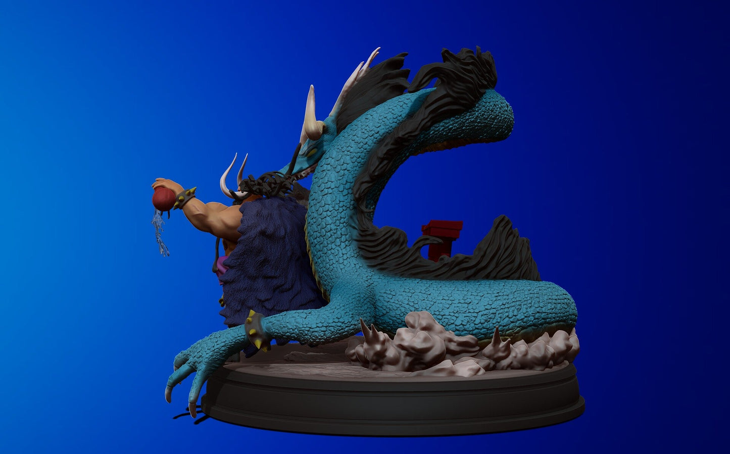 Kaido King of the Beasts Dragon - One Piece - STL 3D Print Files