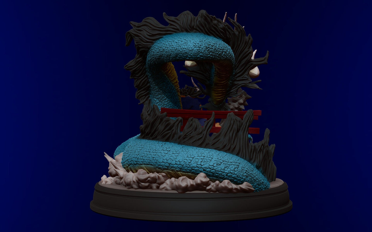 Kaido King of the Beasts Dragon - One Piece - STL 3D Print Files